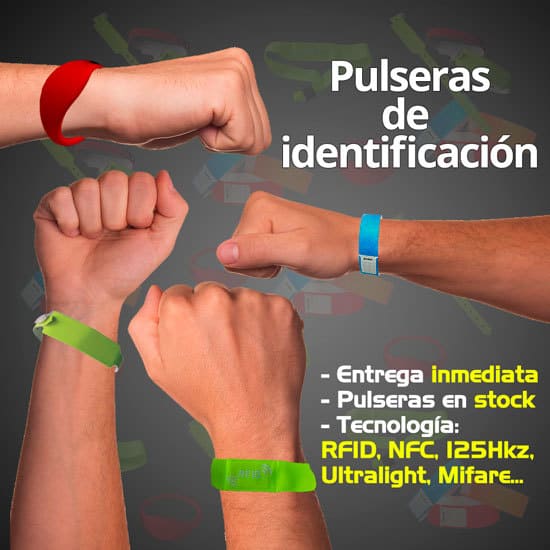 Pulseras de identificación RFID