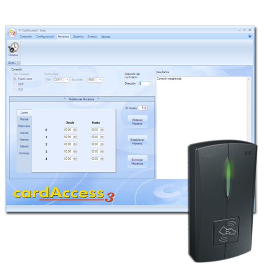Software de control CardAccess3