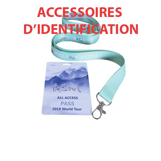 Accessoires d'identification pour badges