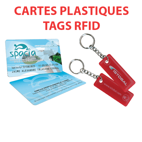 Cartes plastiques et tags RFID