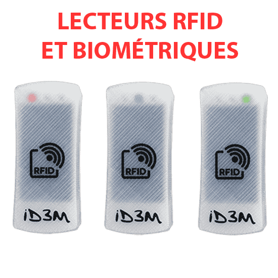 Lecteurs d'accès RFID et biométriques
