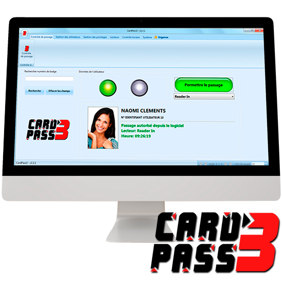 Software de control de acceso CardPass3