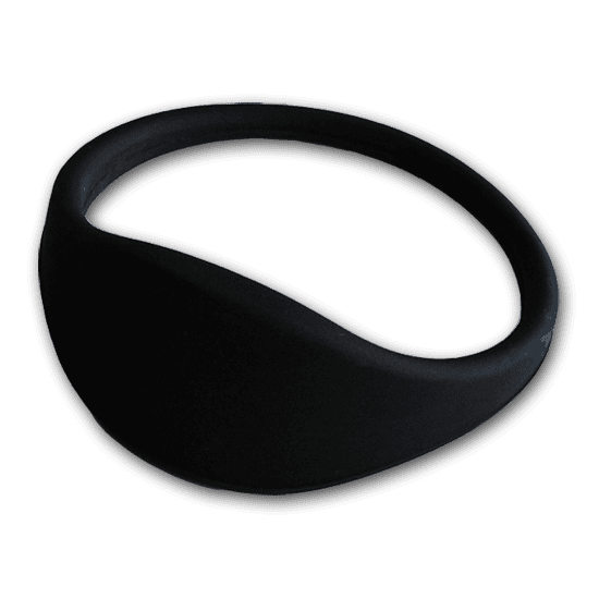 Bracelet à puce RFID noir