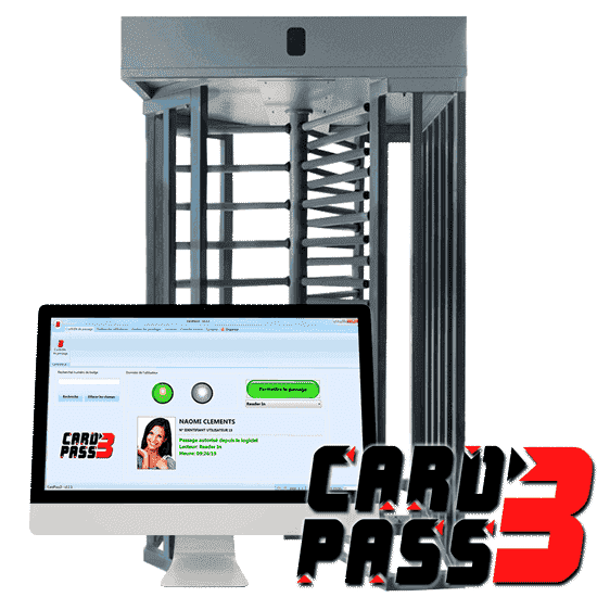 CardPass3 logiciel d'accès chantier