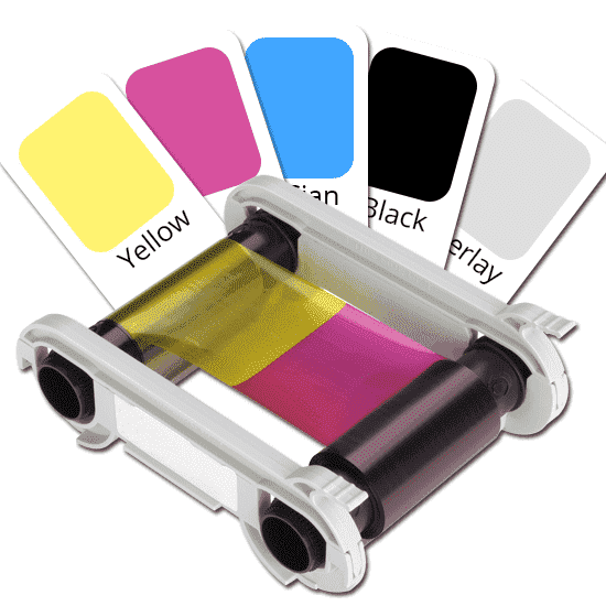 Imprimante De Cartes D'identité Magicard 300 – Simple Face, Ruban YMCKO + 300 Cartes PVC, Option Encodeur