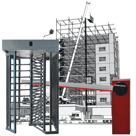 Contrôle d'accès chantier global