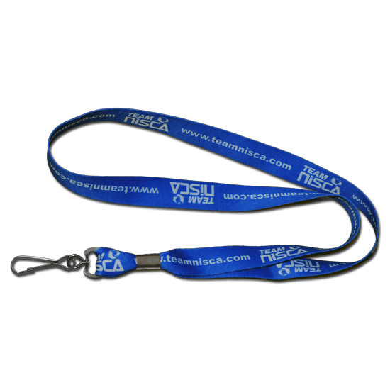 Lanyard avec clip métal