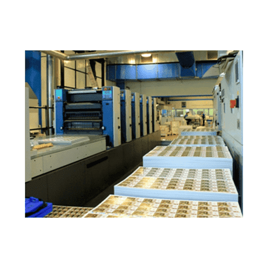 Machine de production de cartes PVC