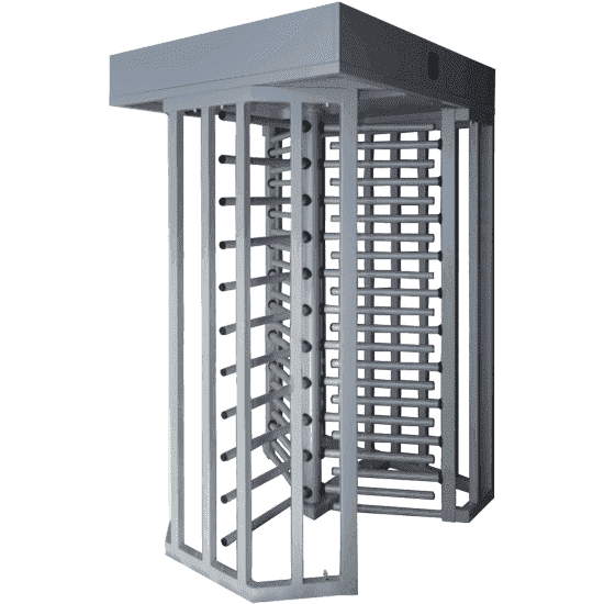 Fermeture de l'accès par tambour rotatif