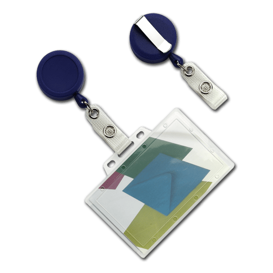 Yoyo avec porte badge transparent