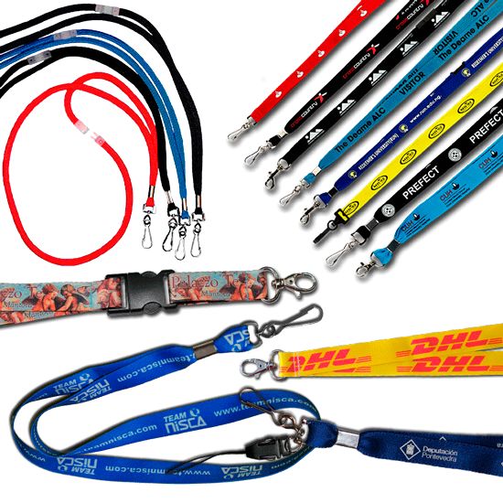 Cintas y cordones para colgar porta tarjetas Cintas y cordones para colgar porta tarjetas