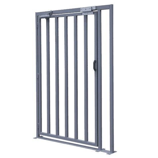 Portillo metálico de control de acceso Portillo metálico de control de acceso