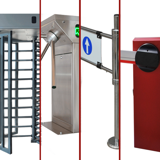 Tornos y barreras Tornos y barreras